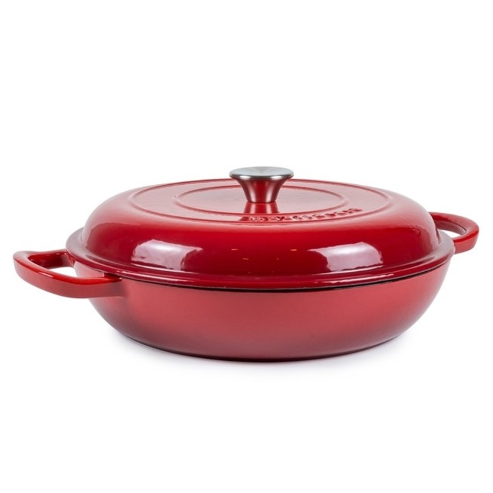 Cratita din fonta ENJOY COOKING, 30x6 cm, emailata