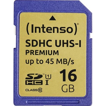Intenso SD Card UHS-I 16GB SDHC Intenso SD Card UHS-I 16GB SDHC