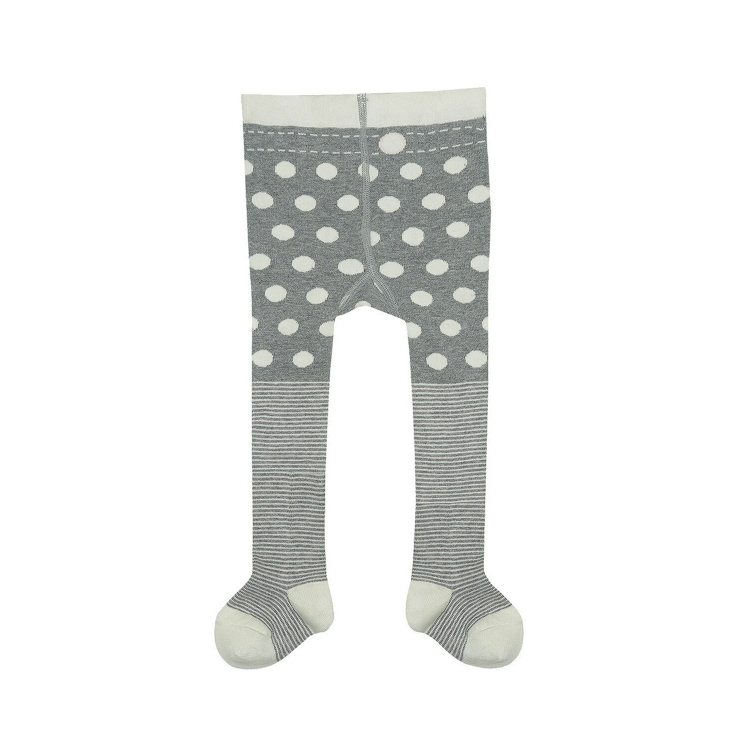 Ciorapi cu chilot, s.Oliver, Gri/Alb, 62-68 cm