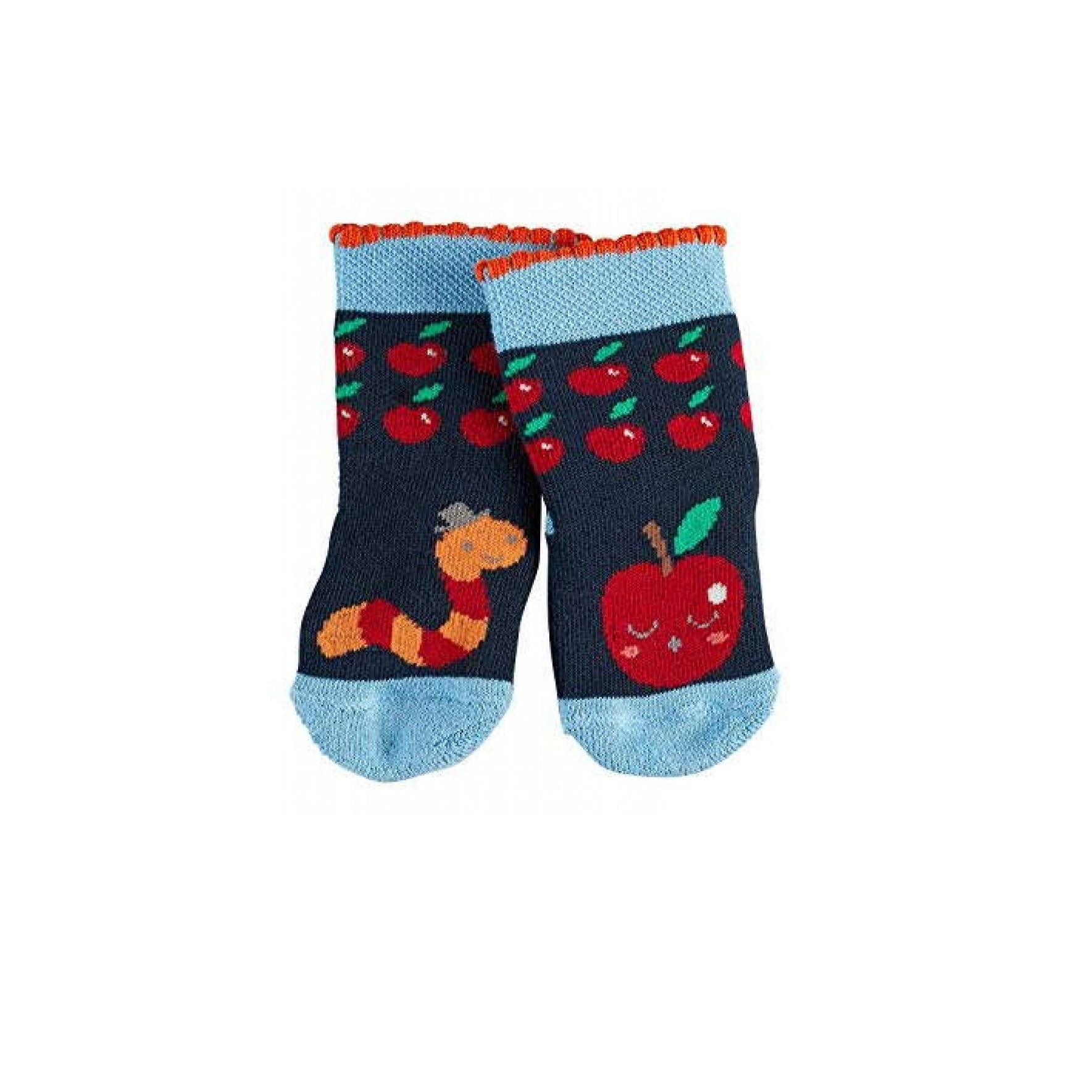 Sosete, Falke, Albastru inchis, 62-68 cm