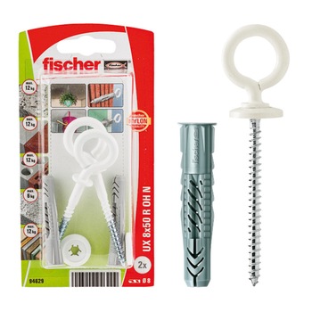 Diblu nylon carlig cu ochi UX 8x50 R OH N K set 2 buc Diblu nylon carlig cu ochi UX 8x50 R OH N K set 2 buc