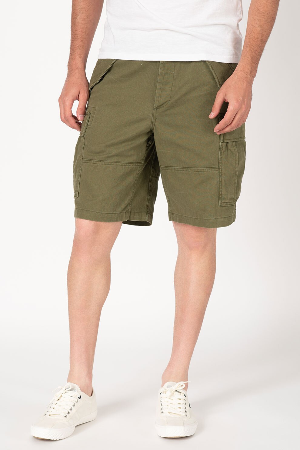 Polo Ralph Lauren, Bermude cargo, Verde militar, 29