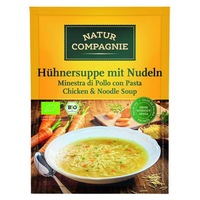 Supa Bio de Pui cu Taitei Natur Compagnie 40gr
