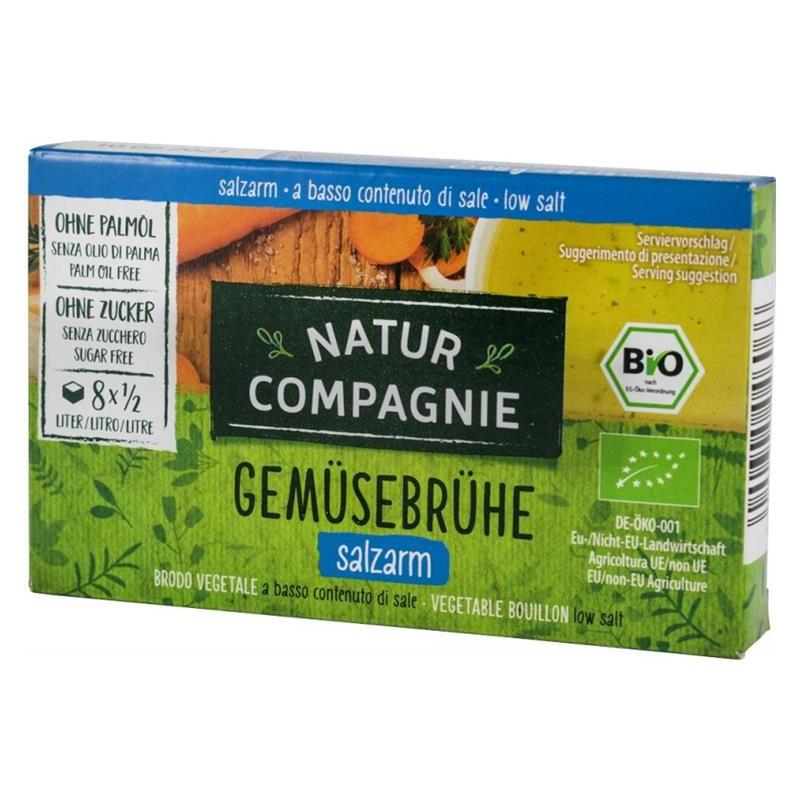 Supa Bio de Legume cu Putina Sare Natur Compagnie 8cub