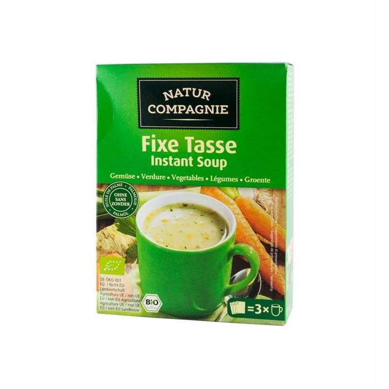 Supa Bio Instant de Legume Natur Compagnie 3x18gr