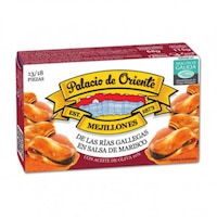 Conserva de scoici, in ulei de masline, pasta tomate, condimente, 115 g