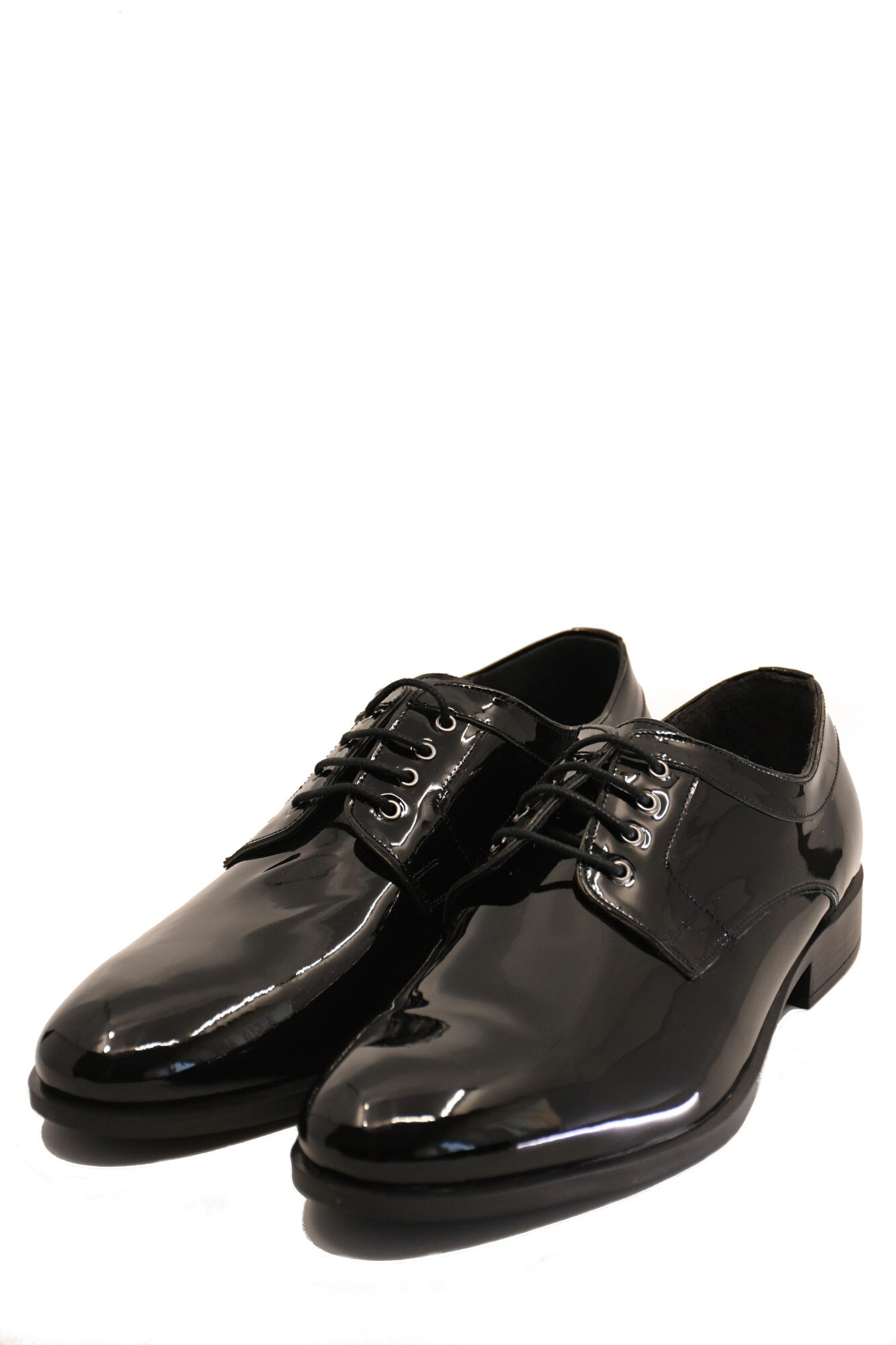Generalize input Pebble Pantofi negri eleganti din lac pentru barbati -40 EU - eMAG.ro