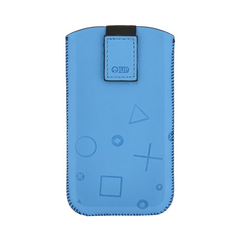 Husa BLAUTEL 4-OK UP Color Size IPHONE 4/4S Albastru