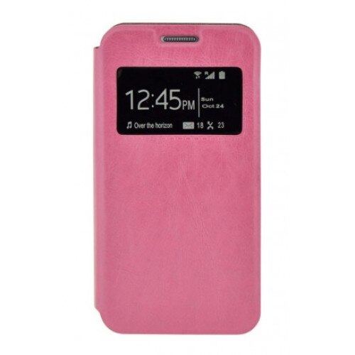 Husa BLAUTEL Case Book Stand Window for Samsung Galaxy S5 Mini, Pink