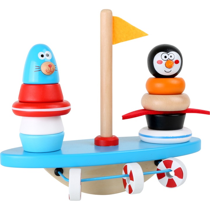 Polul Sud puzzle si joc de echilibru - Legler Small Foot