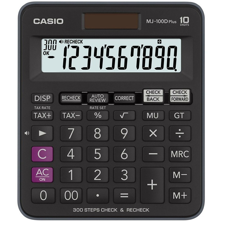 Calculator de birou Casio, MJ-100DPlus