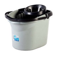 galeata ovala cu storcator capacitate 13l polipropilena culoare gri imagen 25_0_
0