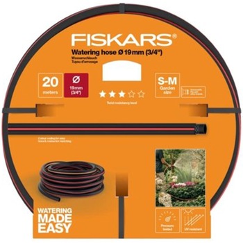 Furtun gradina Fiskars 1027109, diametru 19mm (3/4 Furtun gradina Fiskars 1027109, diametru 19mm (3/4