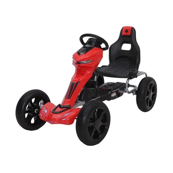 Kart cu pedale pentru copii NOVOKIDS® Hot Racer PRO, 5-12 ani , Maxim 50 kg, 123 cm lungime, Carena, Structura metalica, Frana de mana, Functie FreeWheel, Scaun Ajustabil, Mers cu spatele, Rosu Kart cu pedale pentru copii NOVOKIDS® Hot Racer PRO, 5-12 ani , Maxim 50 kg, 123 cm lungime, Carena, Structura metalica, Frana de mana, Functie FreeWheel, Scaun Ajustabil, Mers cu spatele, Rosu