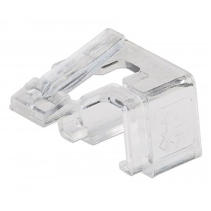 INTELLINET RJ45 щипка замяна за модул мъжка букса прозрачна 50 броя
