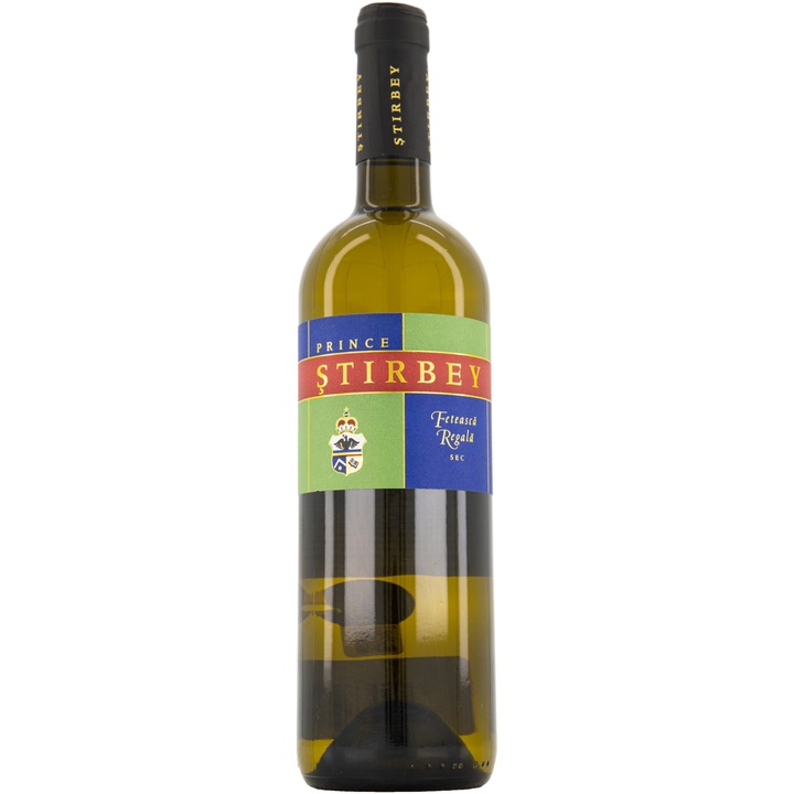 Vin Alb Prince Stirbey Feteasca Regala, Sec, 0.75l