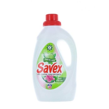 Detergent Lichid Automat de Rufe SAVEX 2 in 1 Fresh, Cantitate 1L, 20 Spalari, Parfum Fresh, Detergenti pentru Curatarea Hainelor Detergent Lichid Automat de Rufe SAVEX 2 in 1 Fresh, Cantitate 1L, 20 Spalari, Parfum Fresh, Detergenti pentru Curatarea Hainelor
