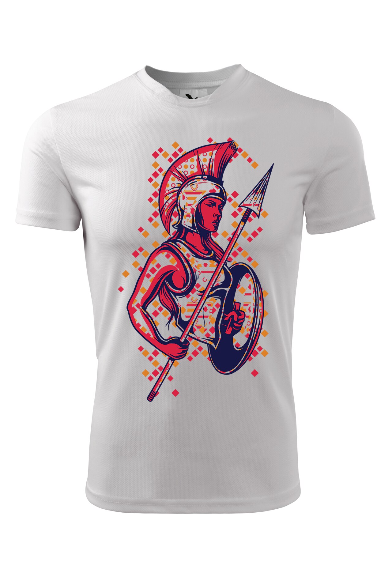 Tricou personalizat, Luptatoare, Adler, Alb