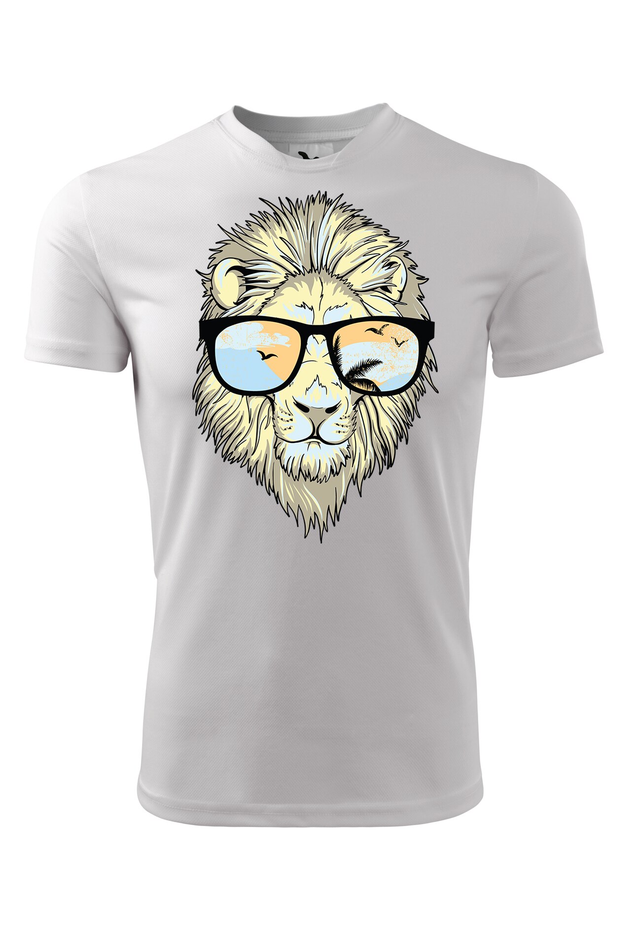 Tricou personalizat, Cool Lion, Adler, Alb