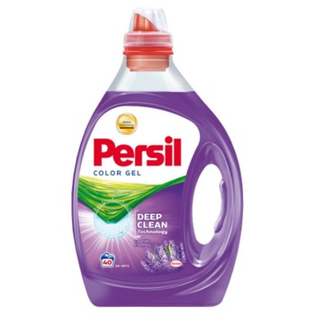 Detergent Lichid Rufe Color Persil Color Gel, 2 L pentru 40 Spalari, Parfum de Lavanda, Detergenti pentru Curatarea Hainelor Detergent Lichid Rufe Color Persil Color Gel, 2 L pentru 40 Spalari, Parfum de Lavanda, Detergenti pentru Curatarea Hainelor