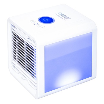 Racitor aer 3 in 1 cu racire, purificare si umidificare, lumina LED 7 culori, silentios, alimentare USB Racitor aer 3 in 1 cu racire, purificare si umidificare, lumina LED 7 culori, silentios, alimentare USB