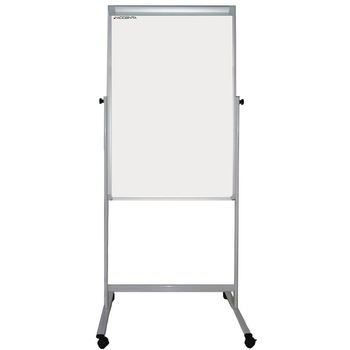 Flipchart mobil cu 2 fete magnetice, ACCENTA, 70x100 cm, inaltime ajustabila, clema prindere hartie Flipchart mobil cu 2 fete magnetice, ACCENTA, 70x100 cm, inaltime ajustabila, clema prindere hartie