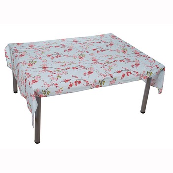 Fata de masa Heinner Home, 100% bumbac, 145x240cm, model Cherry Flower Fata de masa Heinner Home, 100% bumbac, 145x240cm, model Cherry Flower