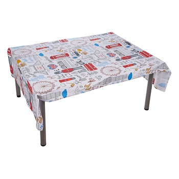 Fata de masa Heinner Home, 100% bumbac, 145x240cm, model UK Fata de masa Heinner Home, 100% bumbac, 145x240cm, model UK