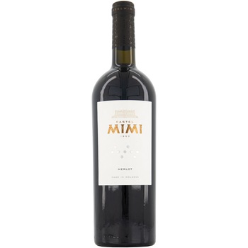 Vin Rosu Castel Mimi Merlot, Sec, 0.75l Vin Rosu Castel Mimi Merlot, Sec, 0.75l