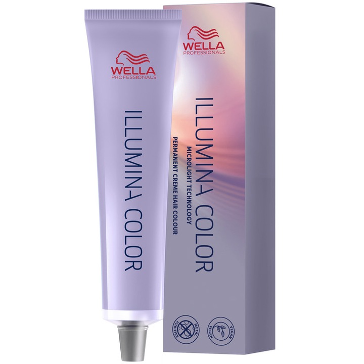 Боя за коса Wella Professionals Illumina Color, Перманентна, 8/13 Светлорус златисто пепеляв, 60 мл