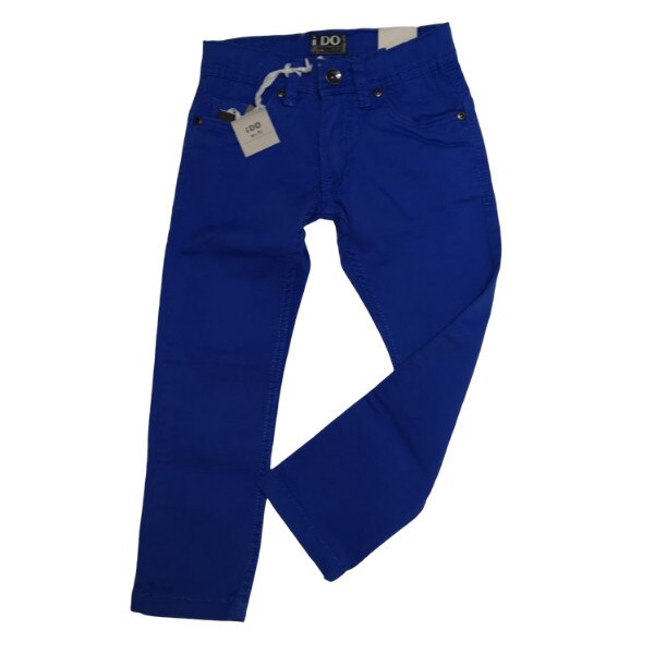 Pantaloni baiat Ido, albastru cerneala, Bleumarin, 104 CM
