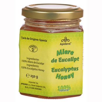 Miere eucalipt Roua Florilor, 250 g Miere eucalipt Roua Florilor, 250 g
