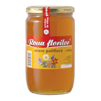 Miere Poliflora Roua Florilor, 950 g Miere Poliflora Roua Florilor, 950 g