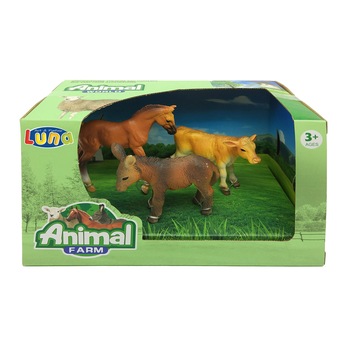 Set animale domestice 2, 3 piese in cutie Set animale domestice 2, 3 piese in cutie