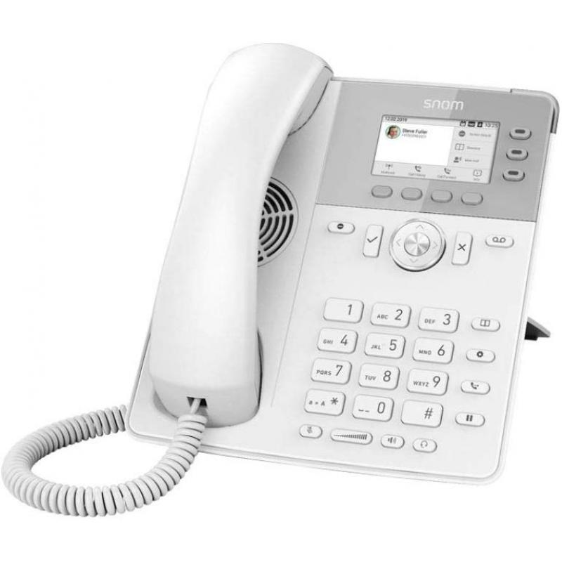 Telefon Snom D717, 6 conturi SIP, alb