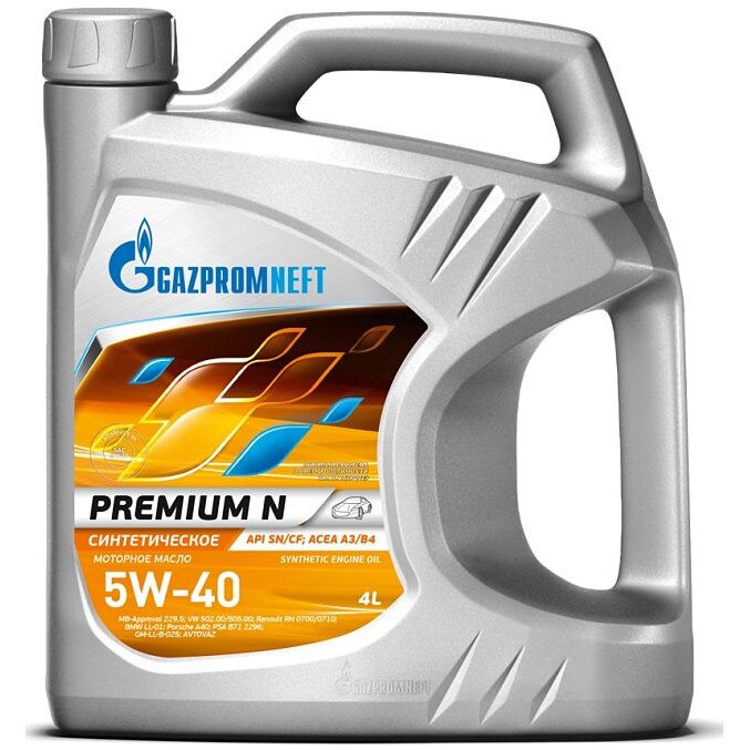 Моторно масло Gazpromneft, gazprom premium N-5W40, 4 литра - eMAG.bg