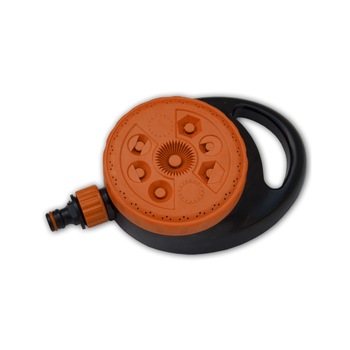 Aspersor stationar Bradas ECO-1080, 8 functii, Negru/Portocaliu Aspersor stationar Bradas ECO-1080, 8 functii, Negru/Portocaliu