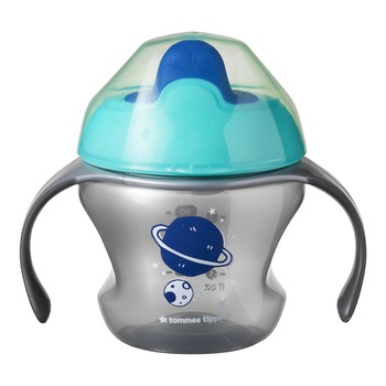 Cana First Trainer, ONL, Tommee Tippee, 150 ml, Planeta Gri Cana First Trainer, ONL, Tommee Tippee, 150 ml, Planeta Gri