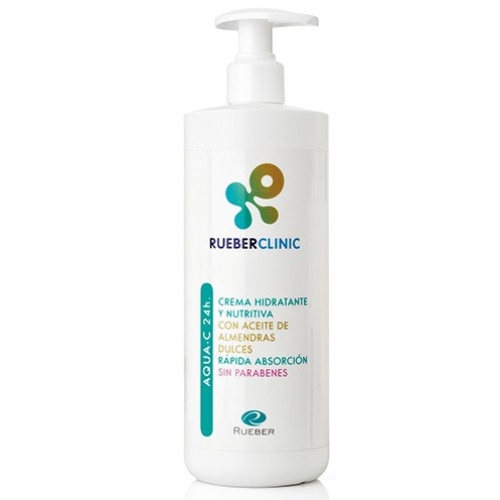 Crema corp Hidratanta Aqua-C 24H Rueber 500ml