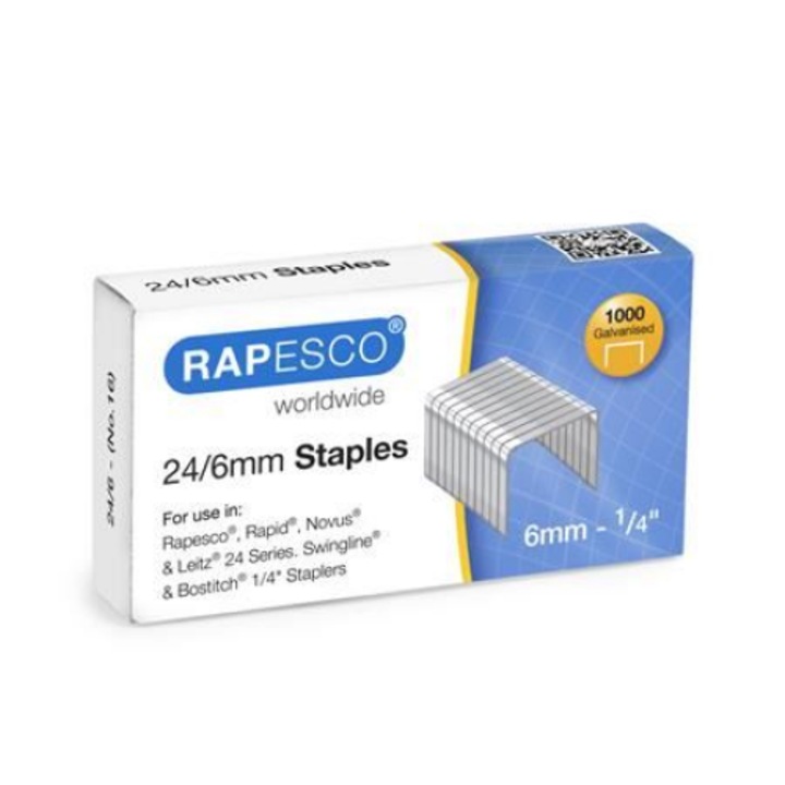 RAPESCO Tűzőkapocs, 24/6