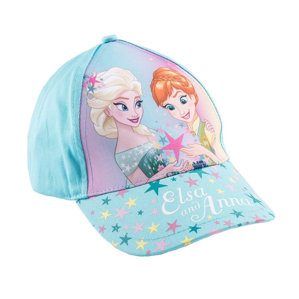 Sapca Disney Frozen albastru turcoaz, 52 cm