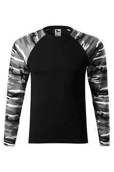 Bluza pentru barbati CAMOUFLAGE LS, camuflaj, Gri Bluza pentru barbati CAMOUFLAGE LS, camuflaj, Gri