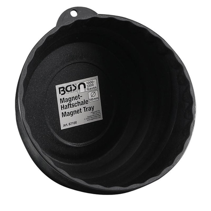Tava magnetica cu margine extra inalta BGS , diametru 145 mm