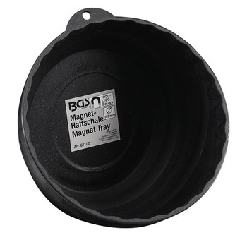 Tava magnetica cu margine extra inalta BGS , diametru 145 mm Tava magnetica cu margine extra inalta BGS , diametru 145 mm