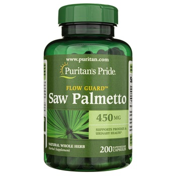 Suplimente nutritive Puritan's Pride Saw Palmetto 450 mg, 200 capsule Suplimente nutritive Puritan's Pride Saw Palmetto 450 mg, 200 capsule