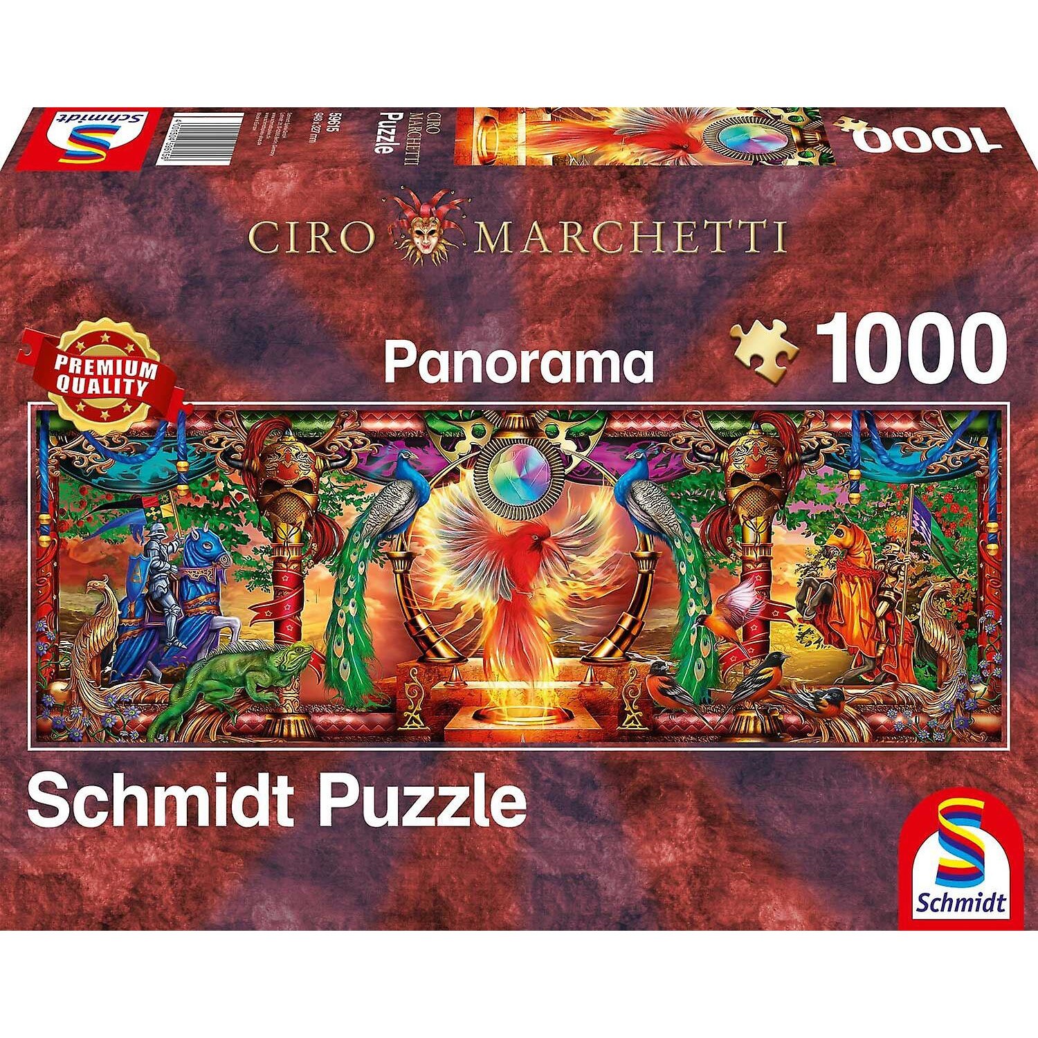 Puzzle Schmidt Ciro Marchetti Kingdom Of The Firebird, 1000 piese