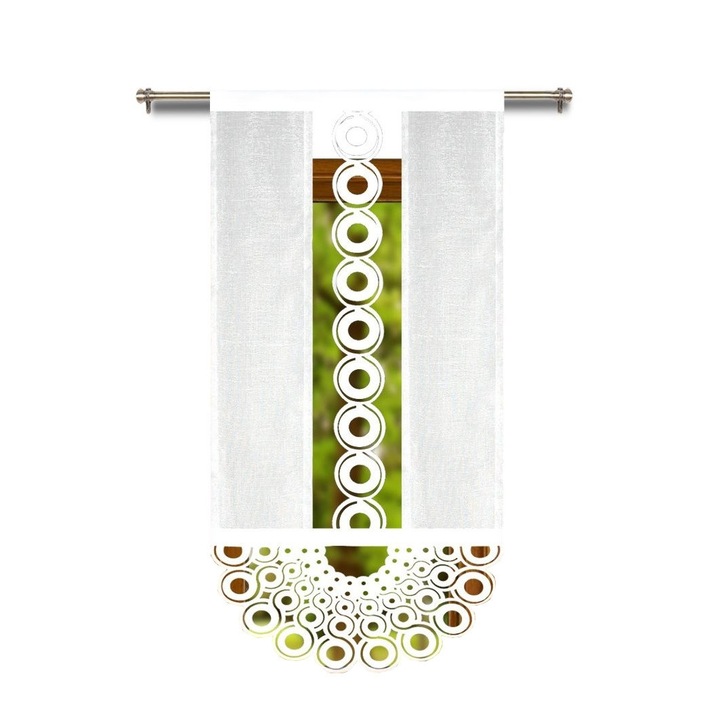 Perdea Panou Primo 60x140 cm, Alb