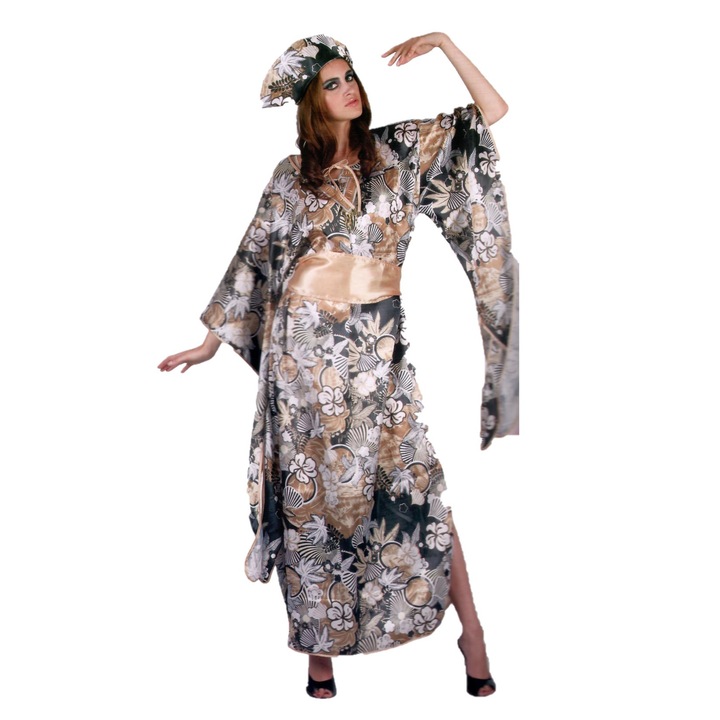 Costum Regina Africii, aduti, femei, multicolor, poliester