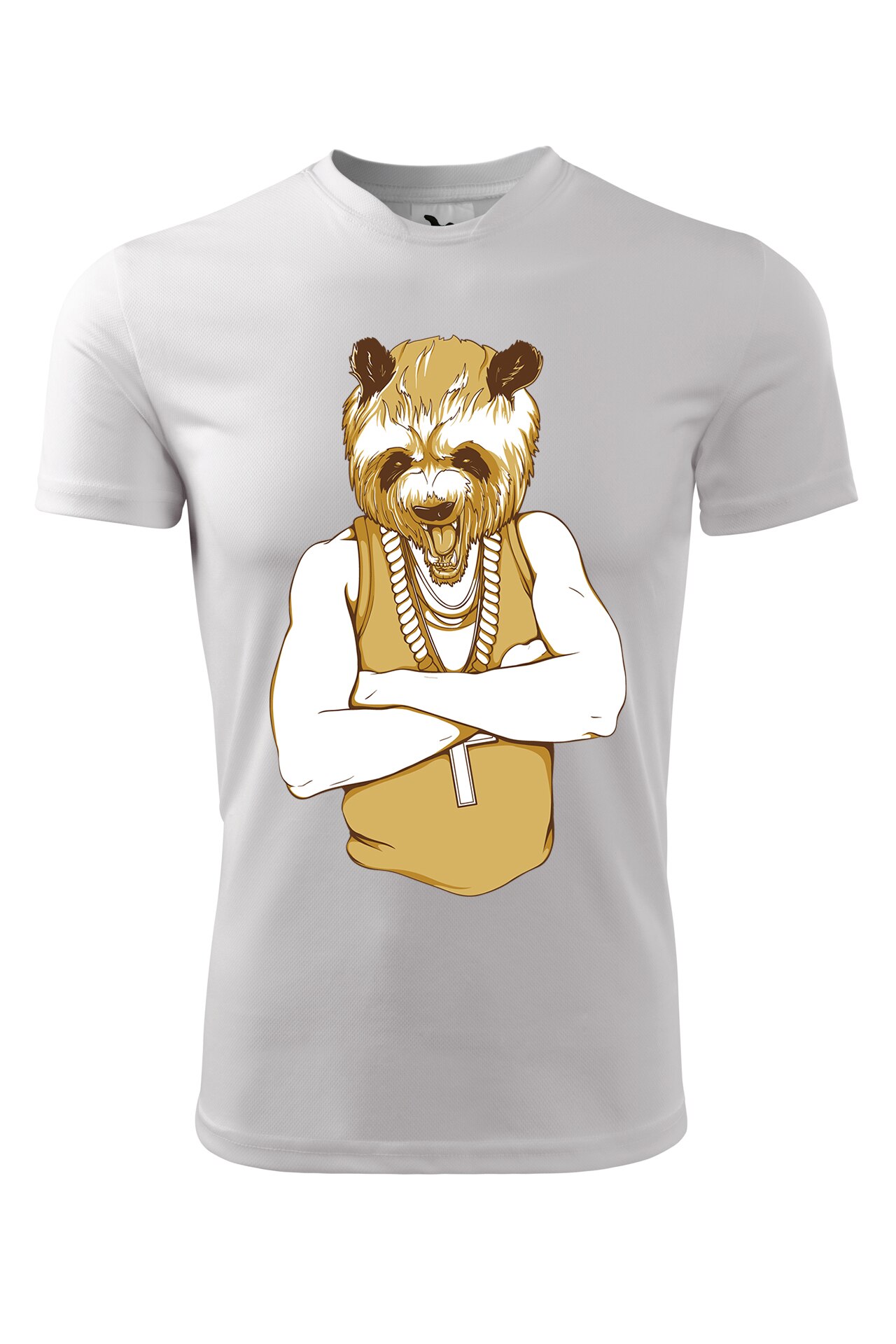 Tricou personalizat, Bad Panda, Adler, Alb