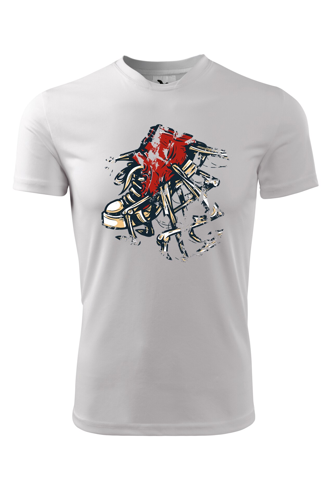 Tricou personalizat, Pantof Insecta, Adler, Alb